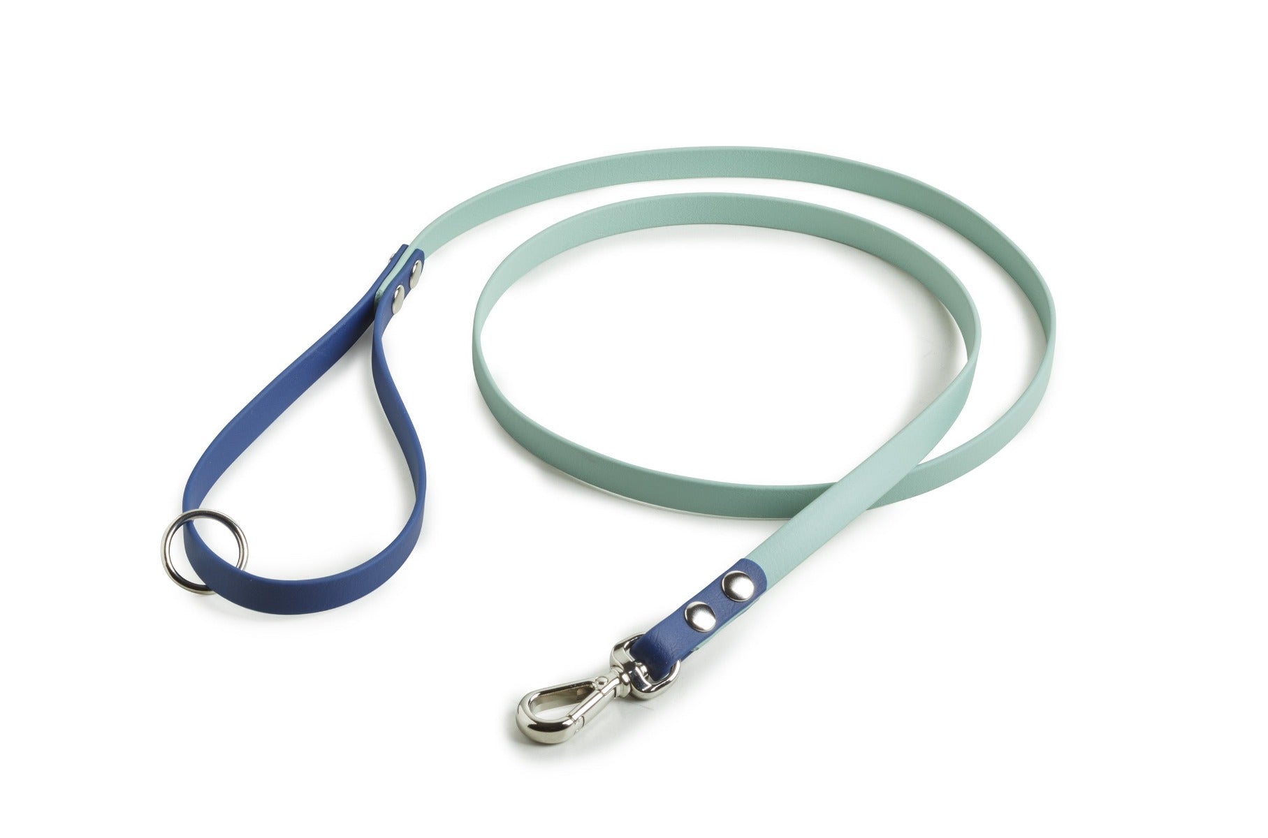 Guinzaglio Per Cani 3m In Biothane PVC - Impermeabile, Regolabile, Per Taglie Medie/Grandi, Con Doppio Moschettone - Foto 4