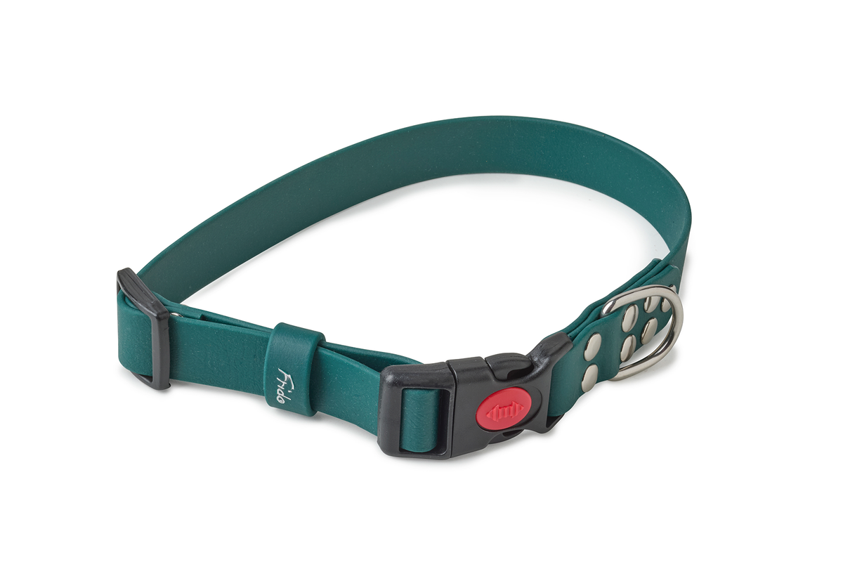 Collare per cani in Biothane® regolabile con clip 25mm - personalizzabile - Frido