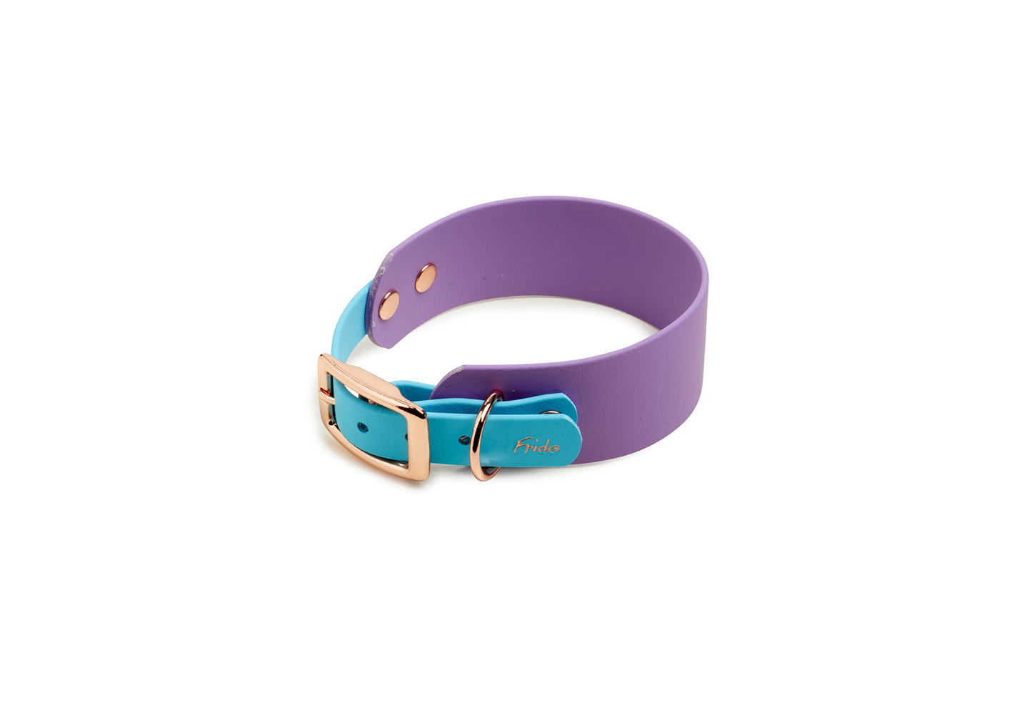 Collare per cani in Biothane® Linea Duo Levrieri - personalizzabile - Frido