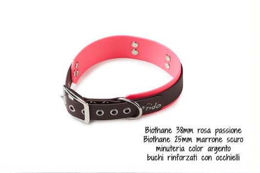 Collare per cani in Biothane® Linea Duo - personalizzabile - Frido