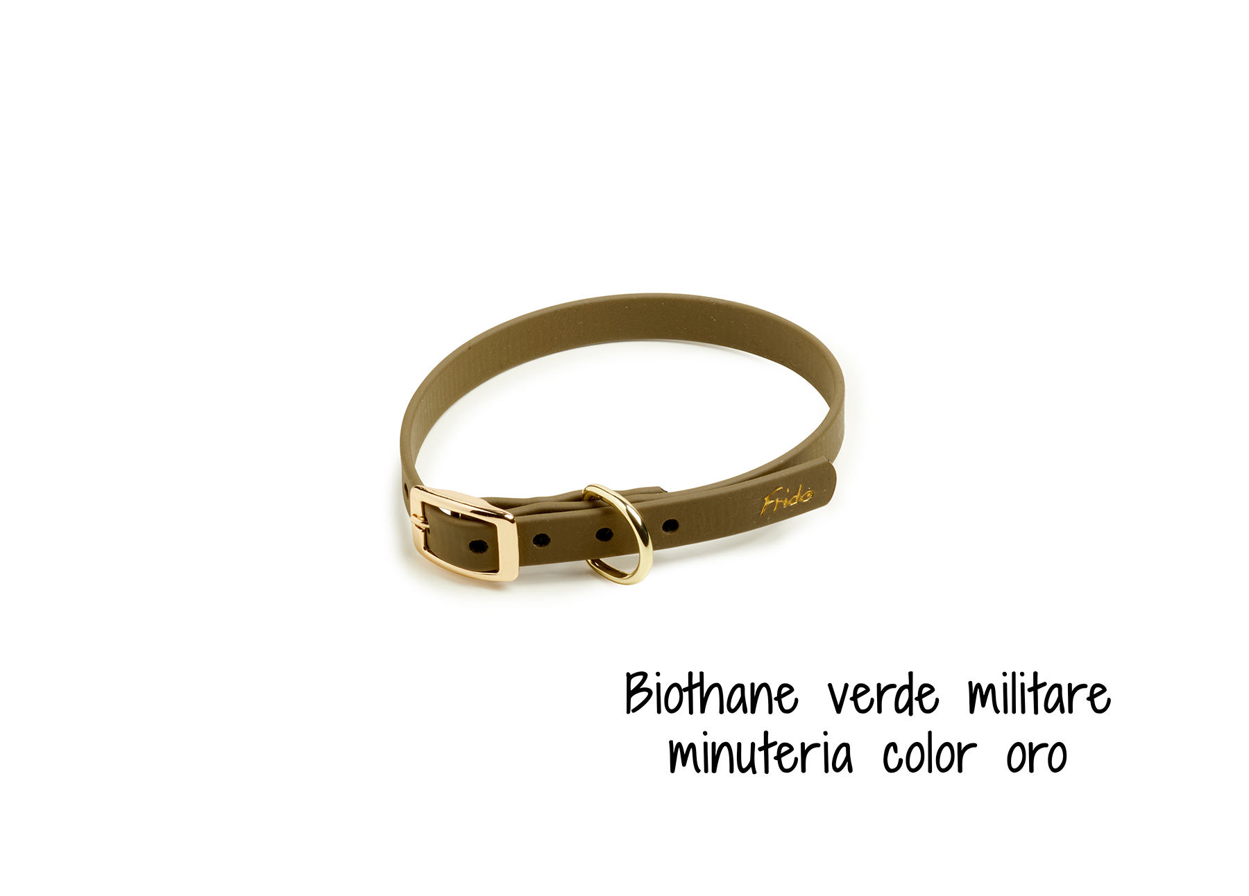 Collare per cani in Biothane® 13mm - personalizzabile - Frido