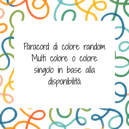 Collare Porta Medaglietta per cani in Paracord  - personalizzabile - Frido