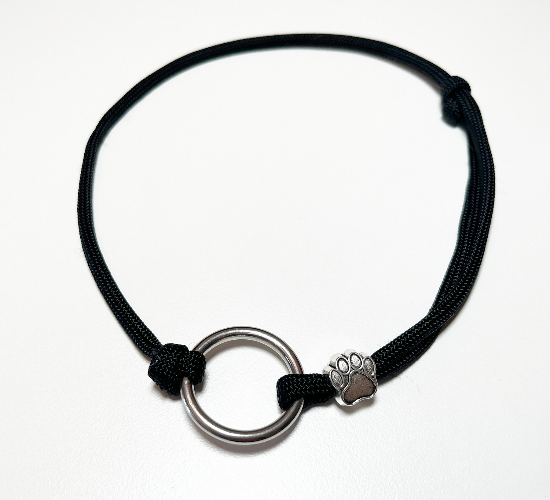 Collare Porta Medaglietta per cani in Paracord  - personalizzabile - Frido