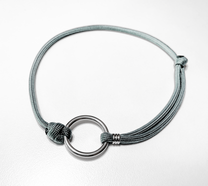 Collare Porta Medaglietta per cani in Paracord  - personalizzabile - Frido